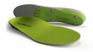 Superfeet GREEN Insoles, Professional-Grade High Arch Orthotic Insert for Maximum Support, Unisex, Green Superfeet Insoles