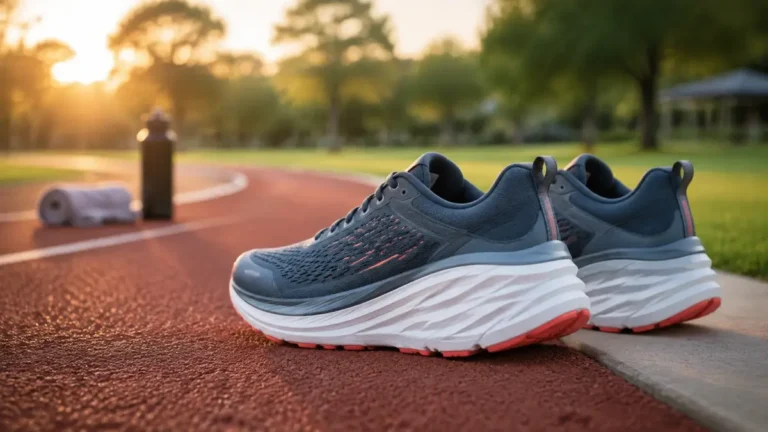 cushioned running shoes