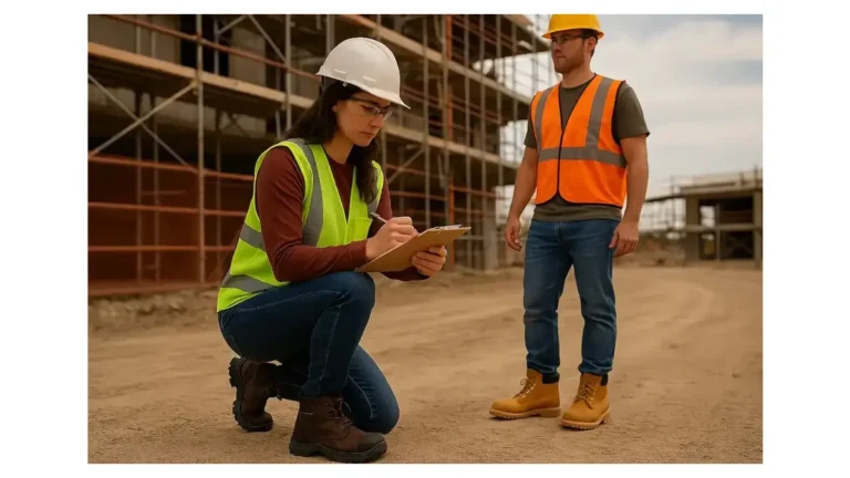 Steel toe work shoes and boots for jobsite and warehouse use
