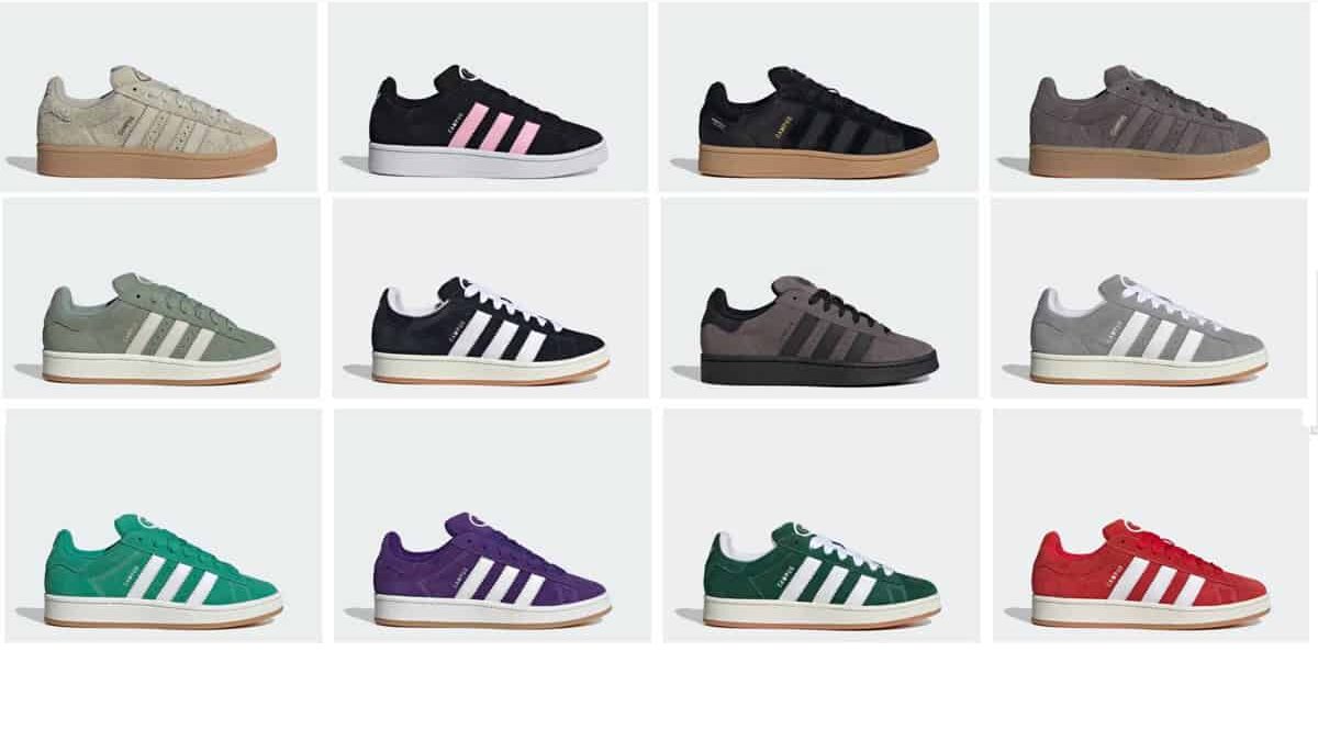 adidas campus running shoes