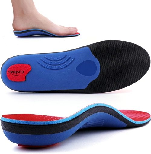 Walkomfy Heavy Duty Support Orthotic Insoles