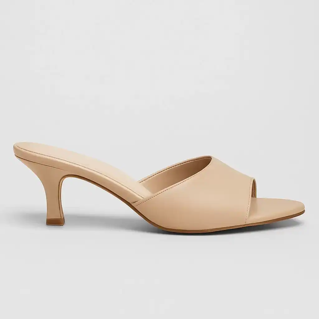 Mules and Slide-In Kitten Heels
