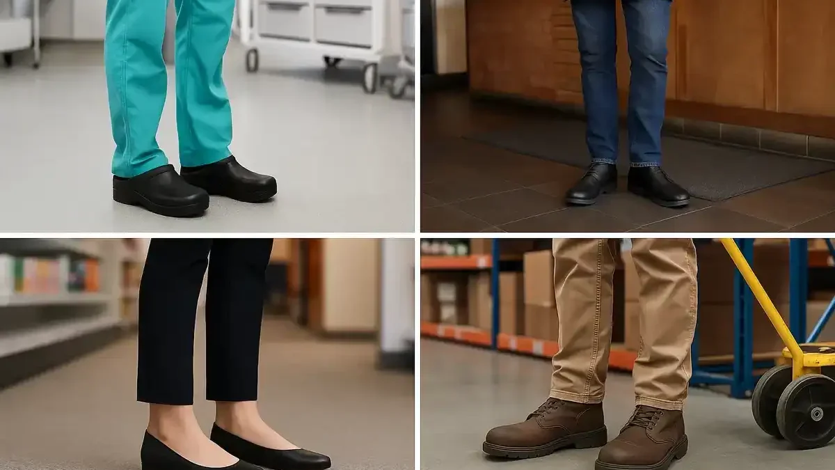 recommended shoes for workers that stand all day