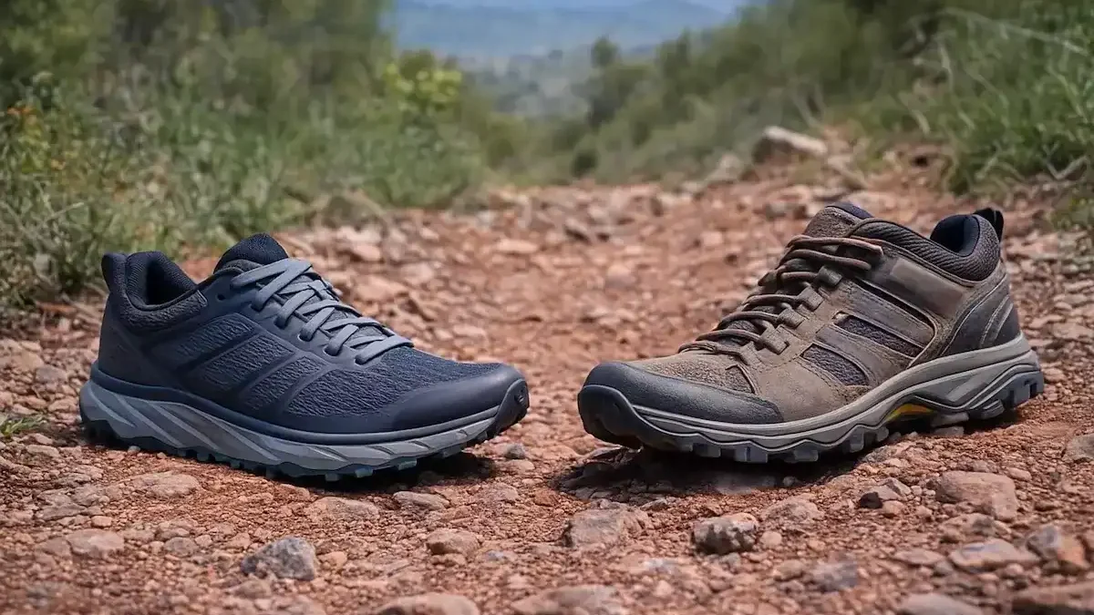 trail running shoes vs hiking shoes