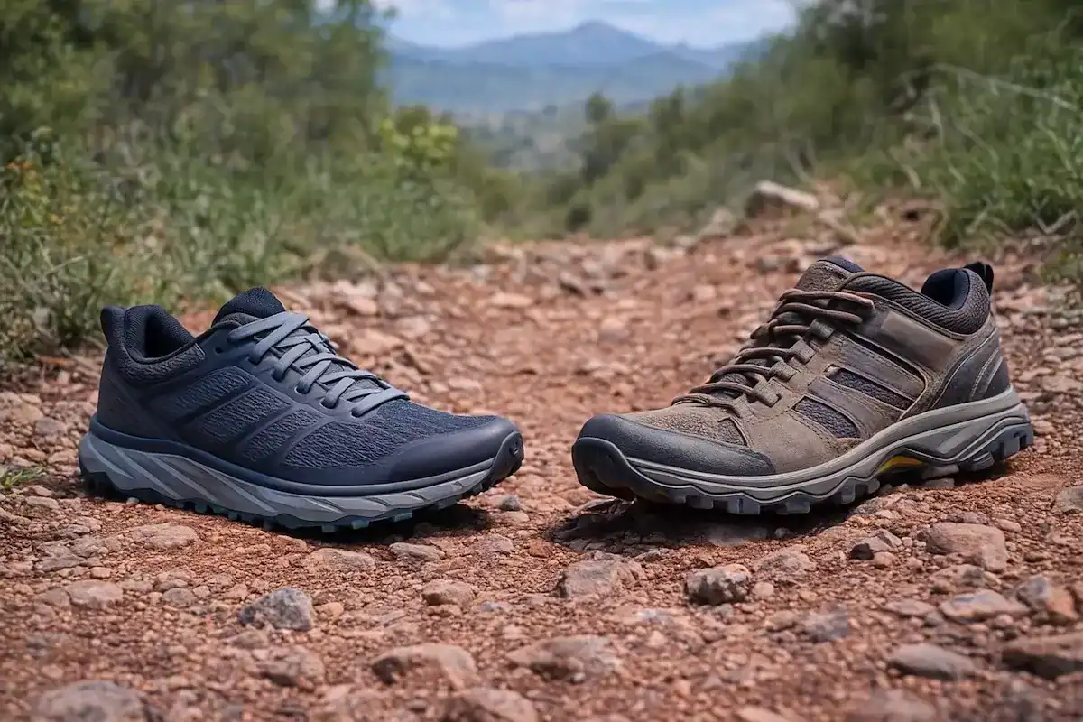 trail running shoes vs hiking shoes