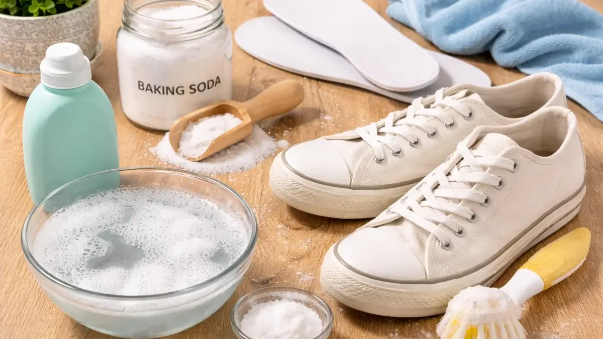cleaning canvas shoes