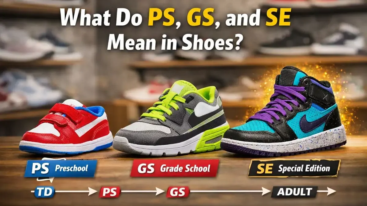 kids shoe acronyms