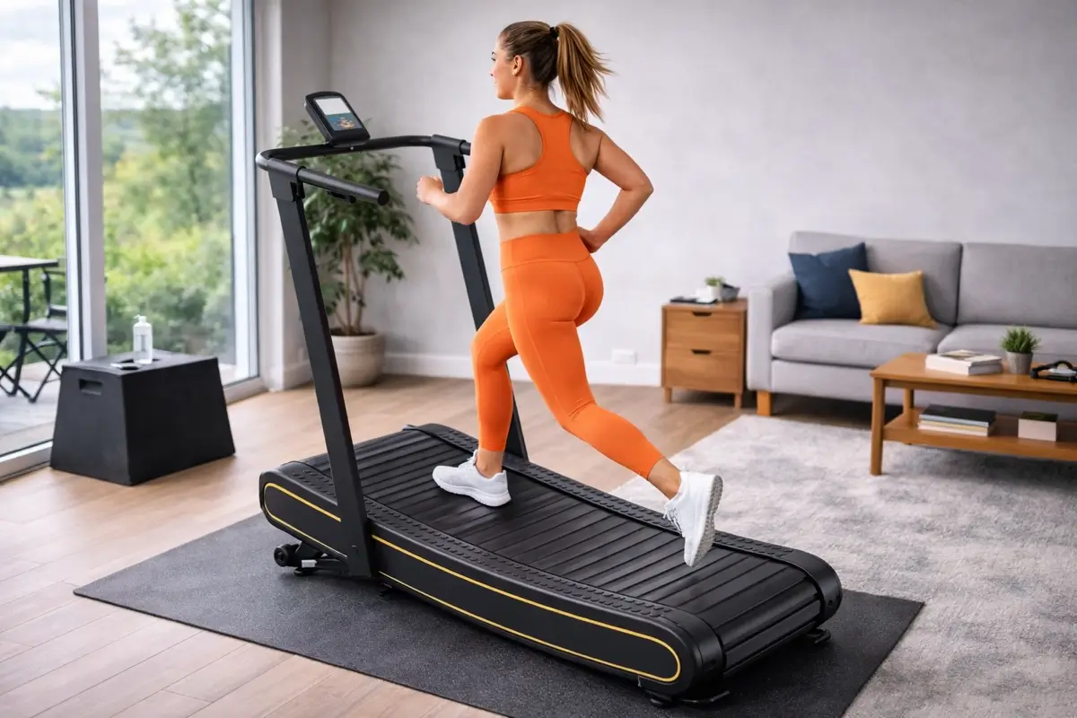 curved treadmill