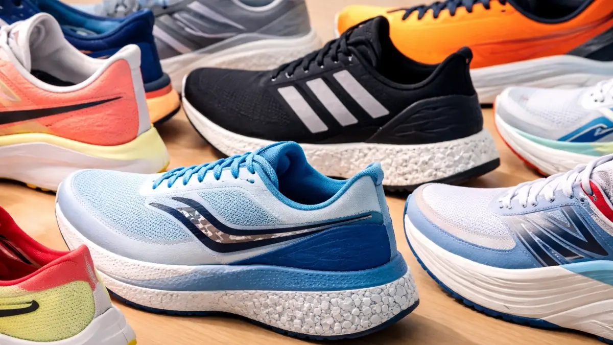 Running shoe foam technology