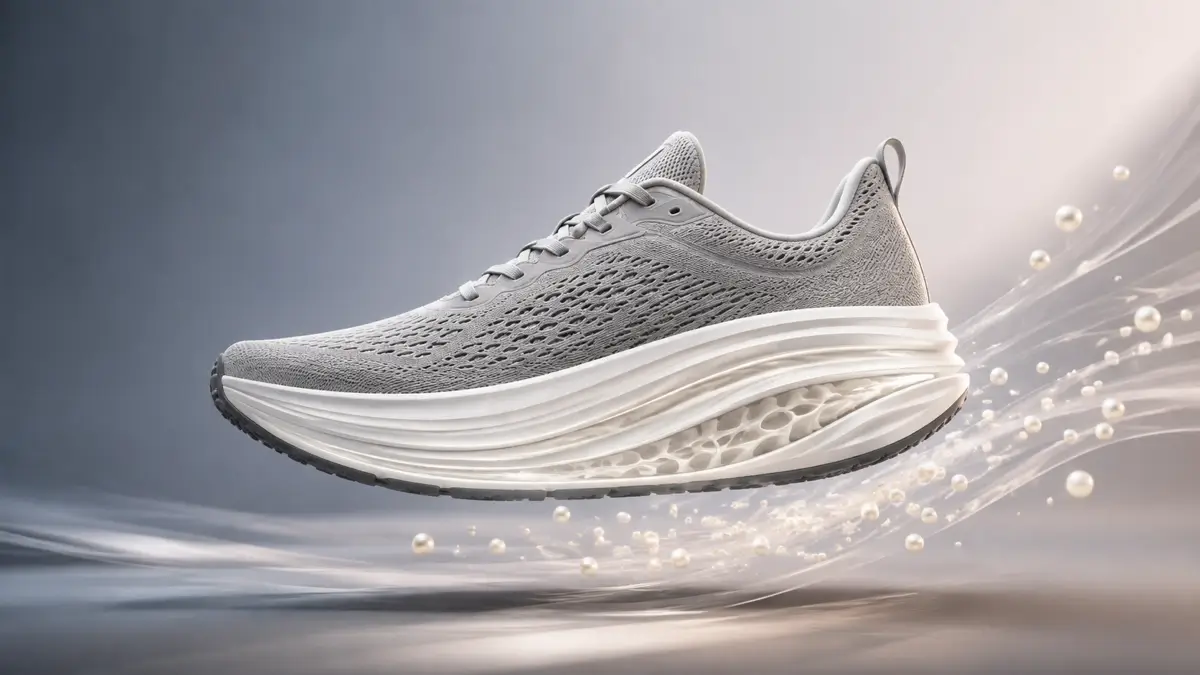 PEBA running shoe foam