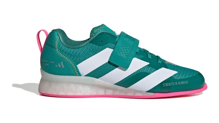 Adidas Adipower 3 shoe, side profile view