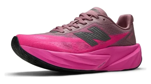 New Balance FuelCell Rebel v5 lightweight running shoe, side view