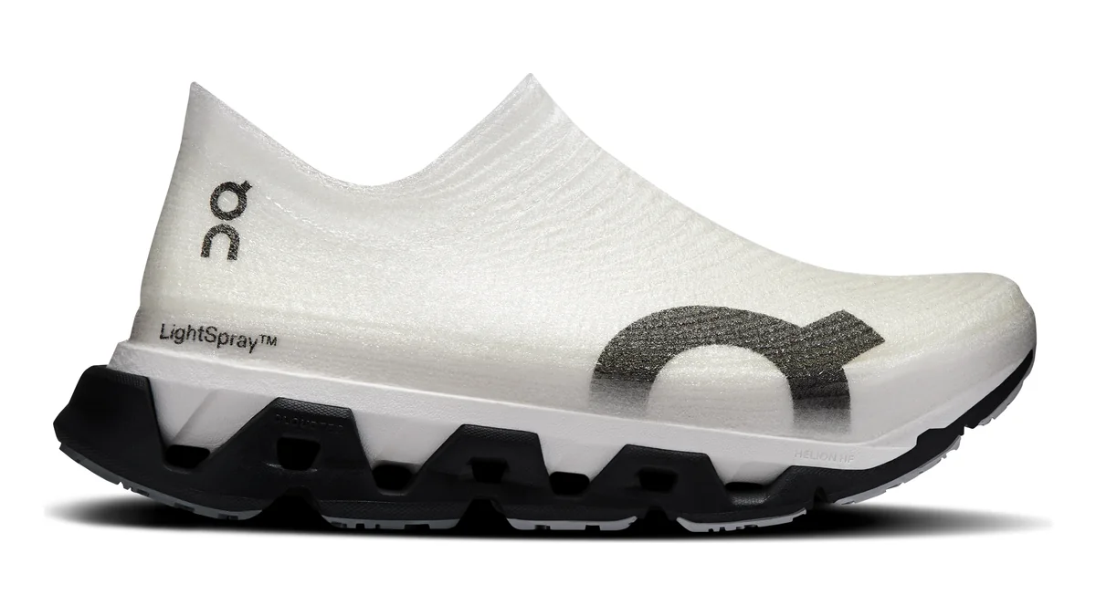 On LightSpray Cloudmonster 3 Hyper running shoe