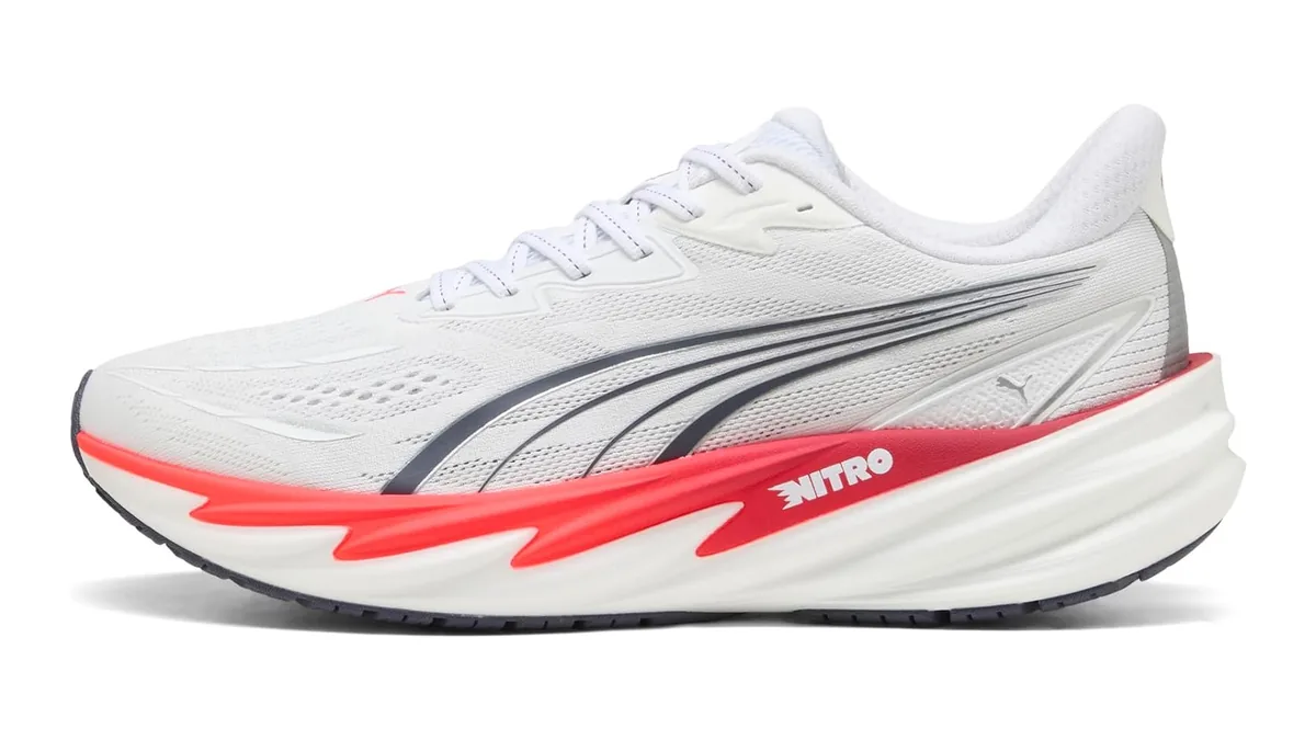 Puma Velocity Nitro 5 shoe, side profile view