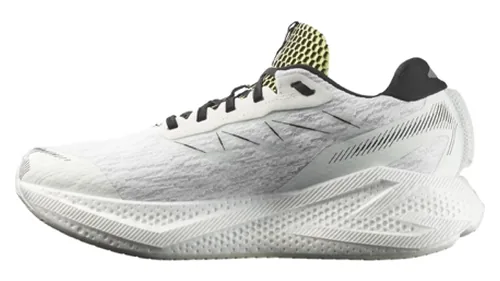 Salomon Aero Glide 4 cushioned road running shoe, side view