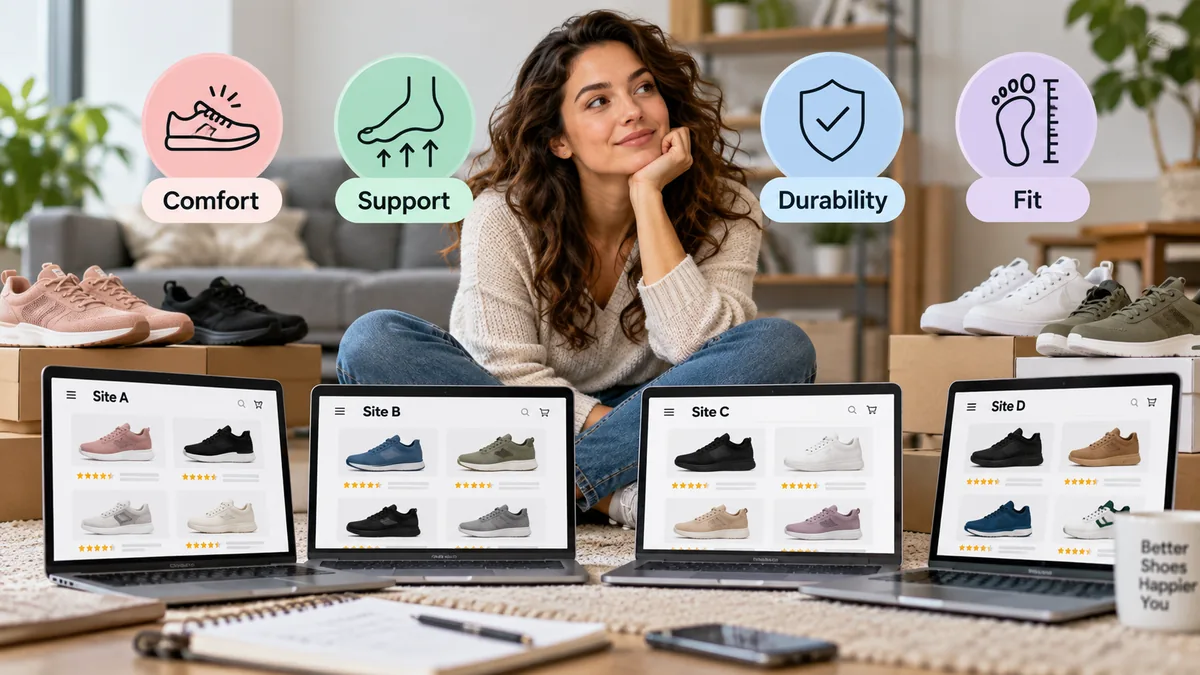 Shoe recommendation sites