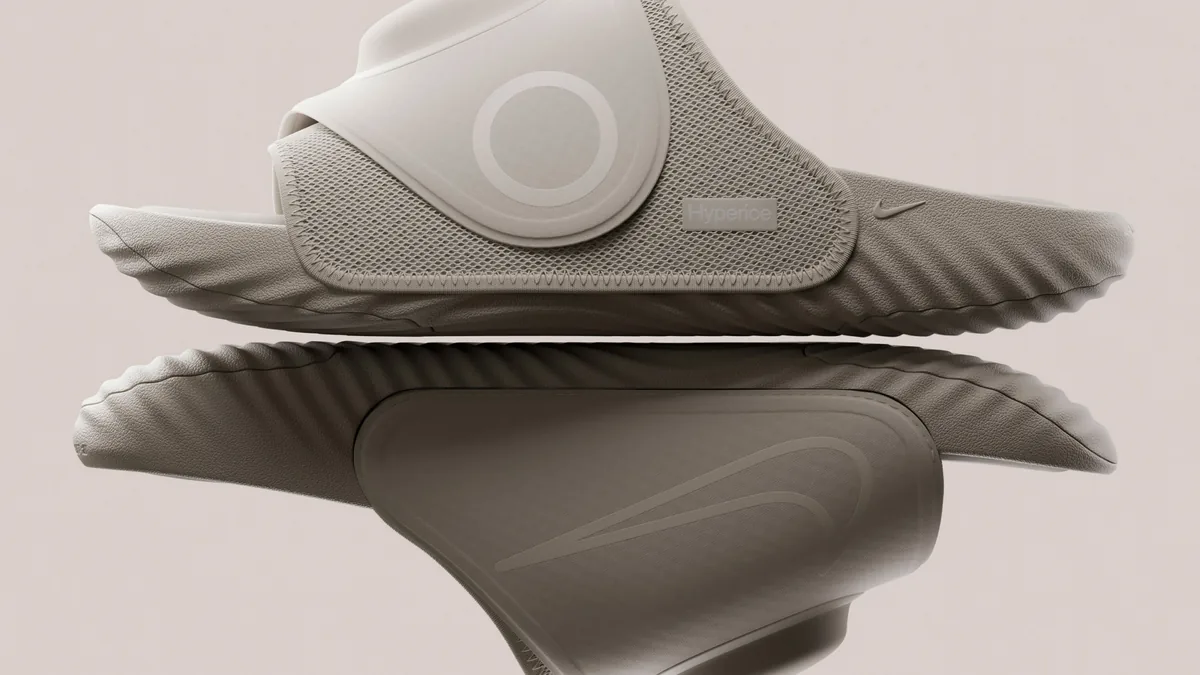 Nike x Hyperice Air Zoom Hyperslide recovery slide
