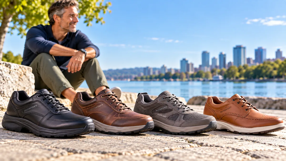 Rockport walking, dress and casual shoes